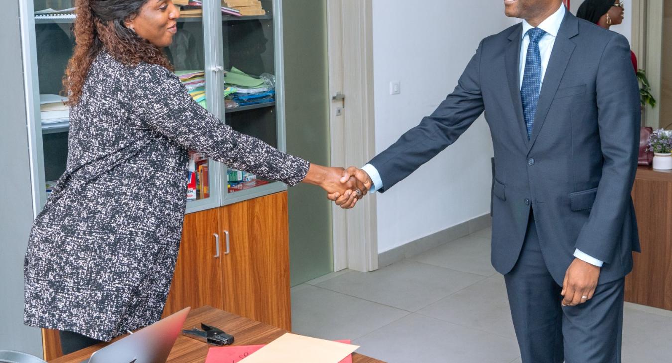 Visite du Ministre Abdourahmane Sarr au Personnel de l'Unappp