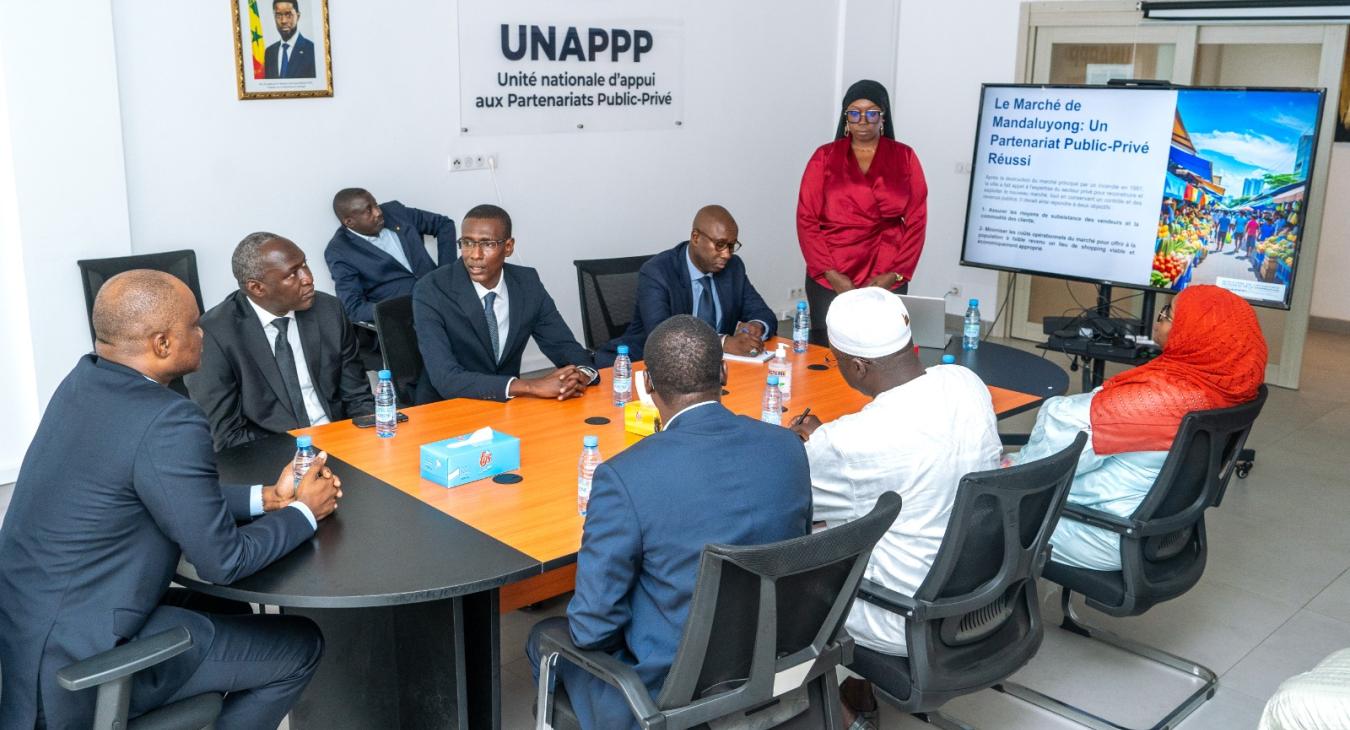 Visite du Ministre Abdourahmane Sarr au Personnel de l'Unappp