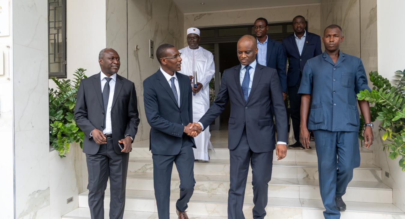 Visite du Ministre Abdourahmane Sarr au Personnel de l'Unappp