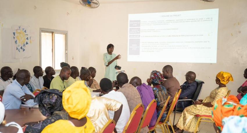 Projet centre de formation professionnelle de Diokoul Mbelbouck